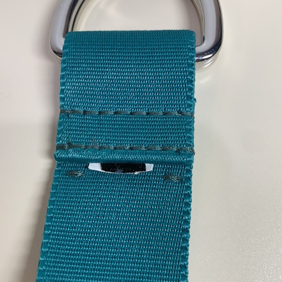 Adidas Y-3 Yohji Yamamoto Teal Classic Logo Belt Size S - Picture 7 of 7